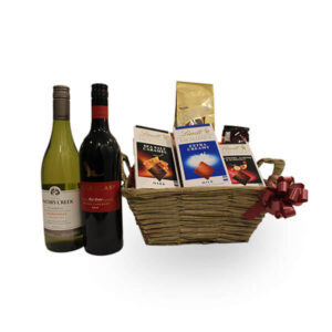 Premium Wine And Lindt Gourmet Basket